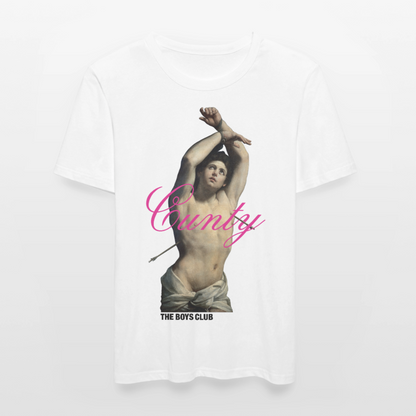 Cunty - Slim Fit T-Shirt - White - white